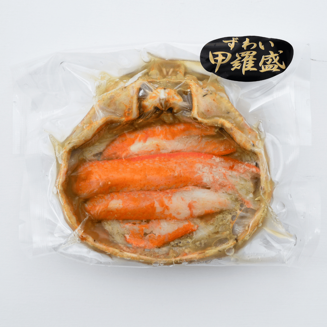 【福井】福丸フーズ ズワイガニ甲羅盛り(越前町産) 1個
