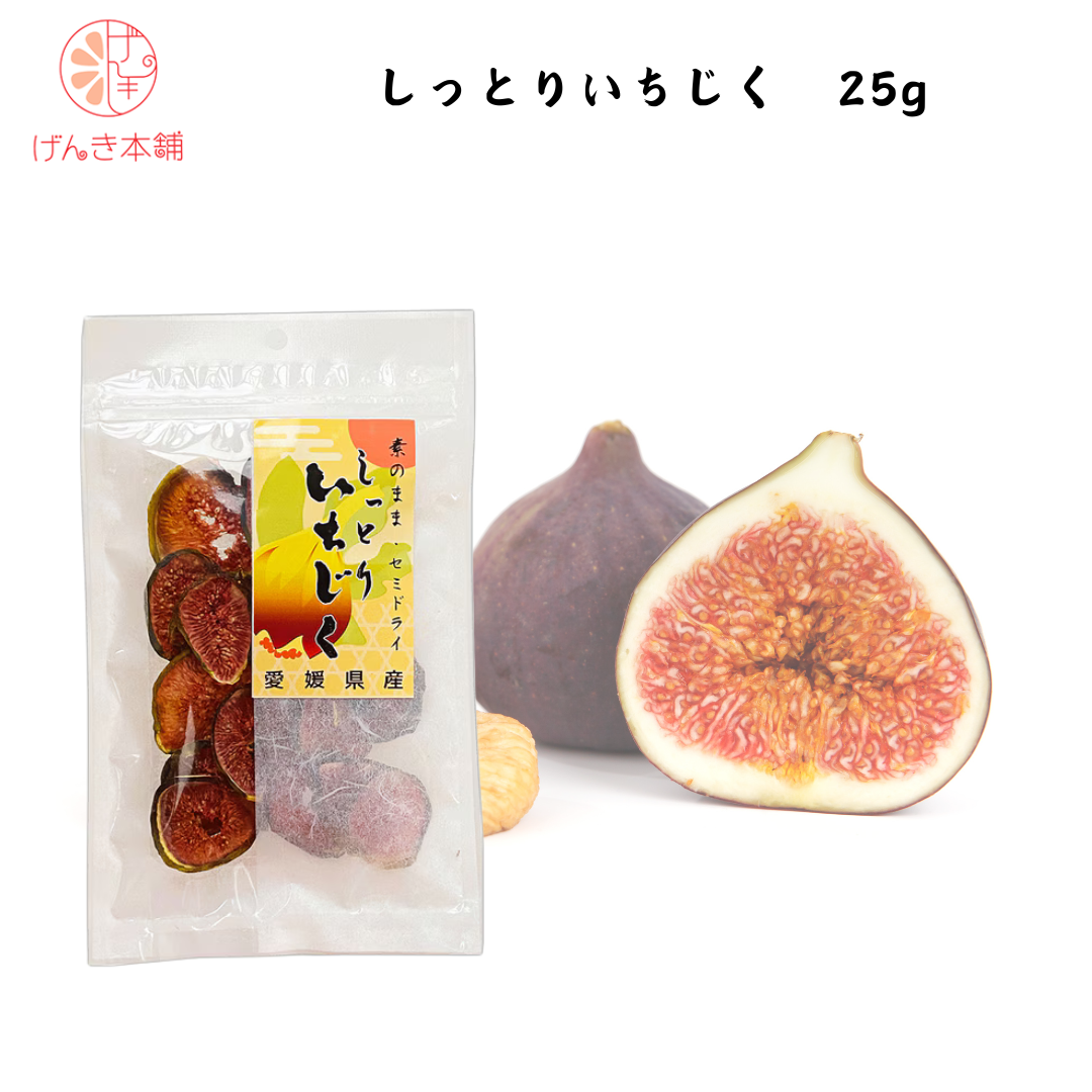 【愛媛】げんき本舗 しっとりいちじく 25g