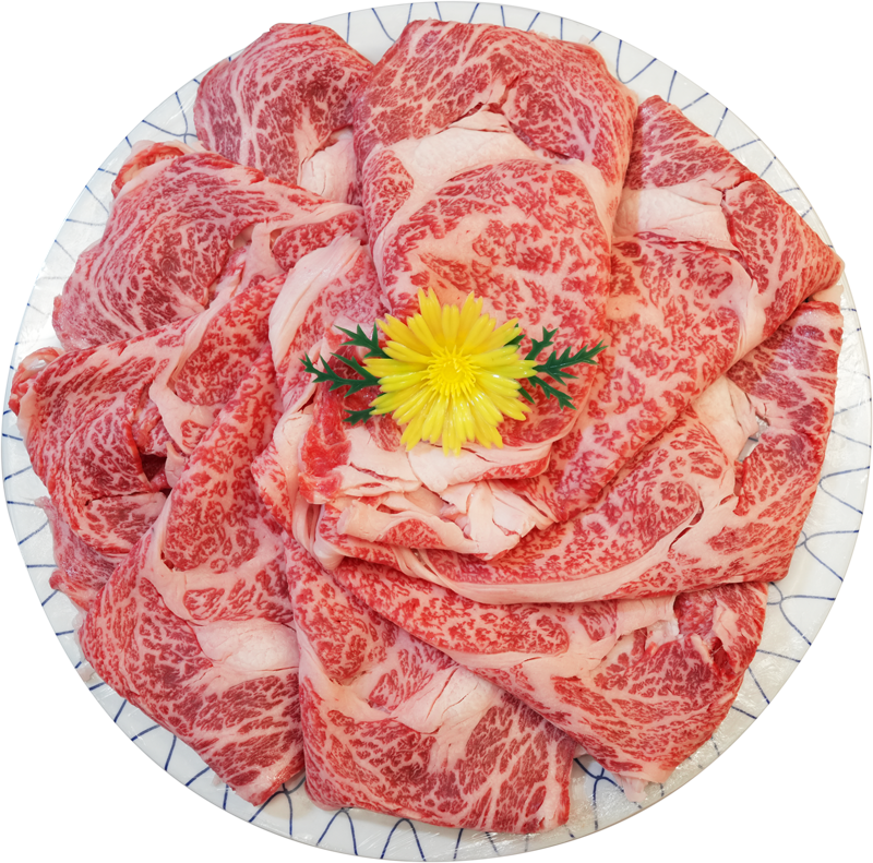 【京都】大橋商事 近江牛・京の肉 ロースすき焼き用ロース各420g※祇園川上割り下150ml×2本入