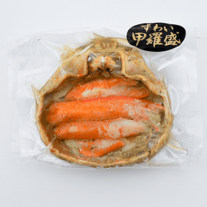 【福井】福丸フーズ　ズワイガニ甲羅盛り（越前町産）　1個