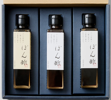 【兵庫】狐白軒　宝塚つつじが丘のポン酢 　3本ご贈答セット