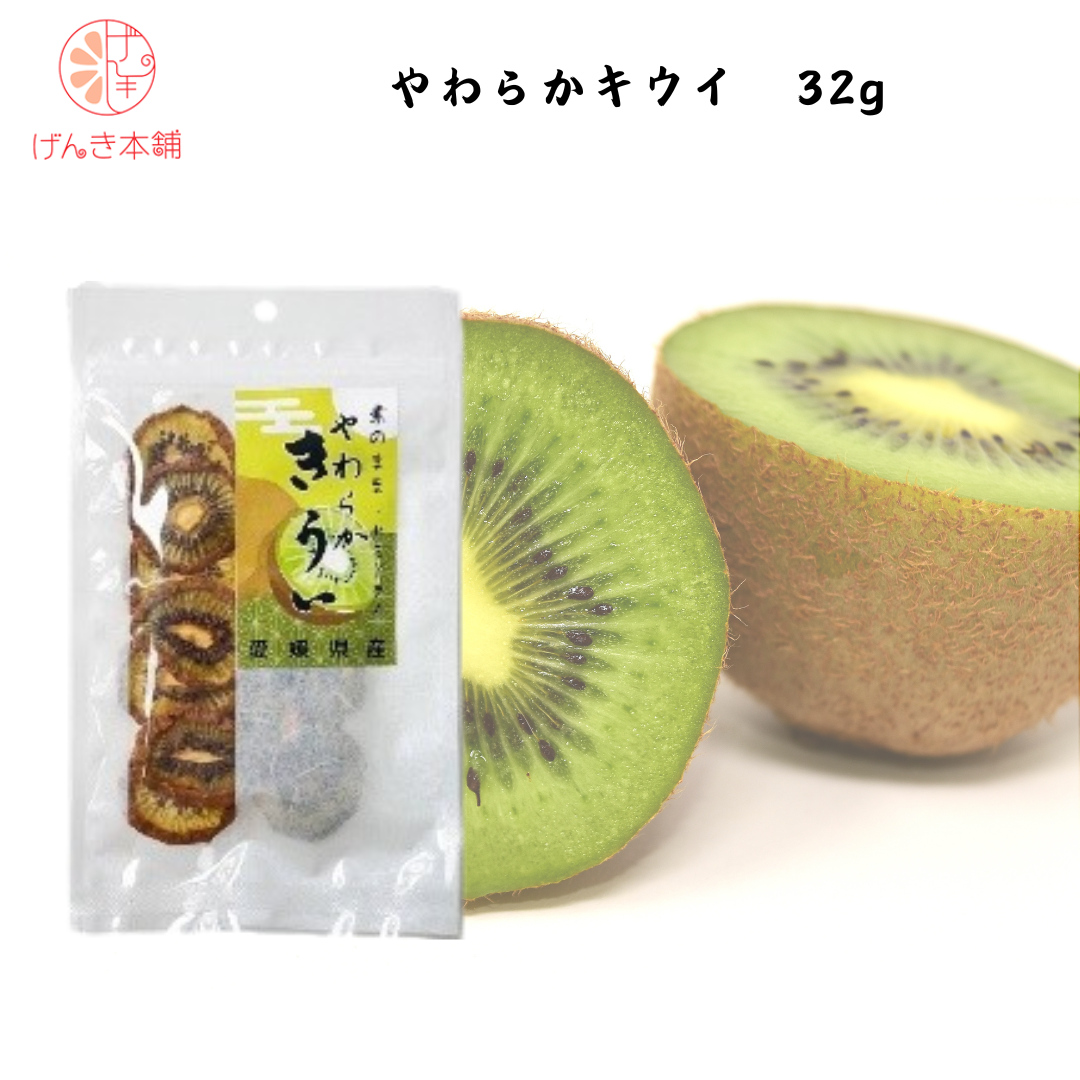 【愛媛】げんき本舗　やわらかキウイ　32g　