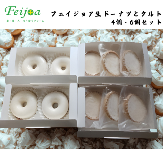 【福島】ゆうゆうファーム　フェイジョア生ドーナツとタルトのセット